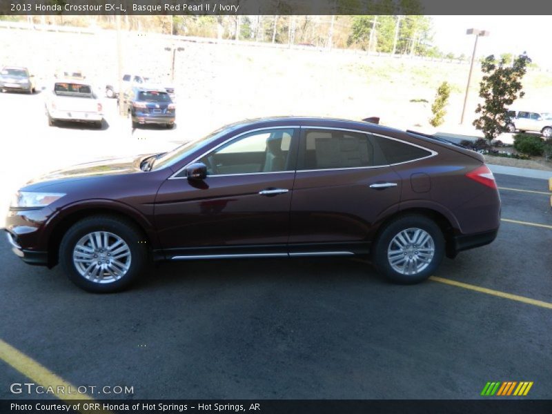 Basque Red Pearl II / Ivory 2013 Honda Crosstour EX-L