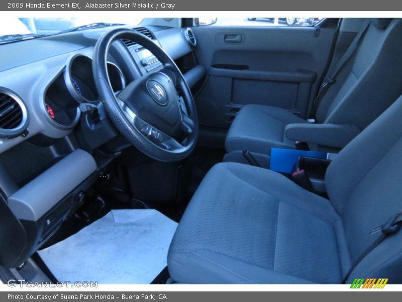 Alabaster Silver Metallic / Gray 2009 Honda Element EX