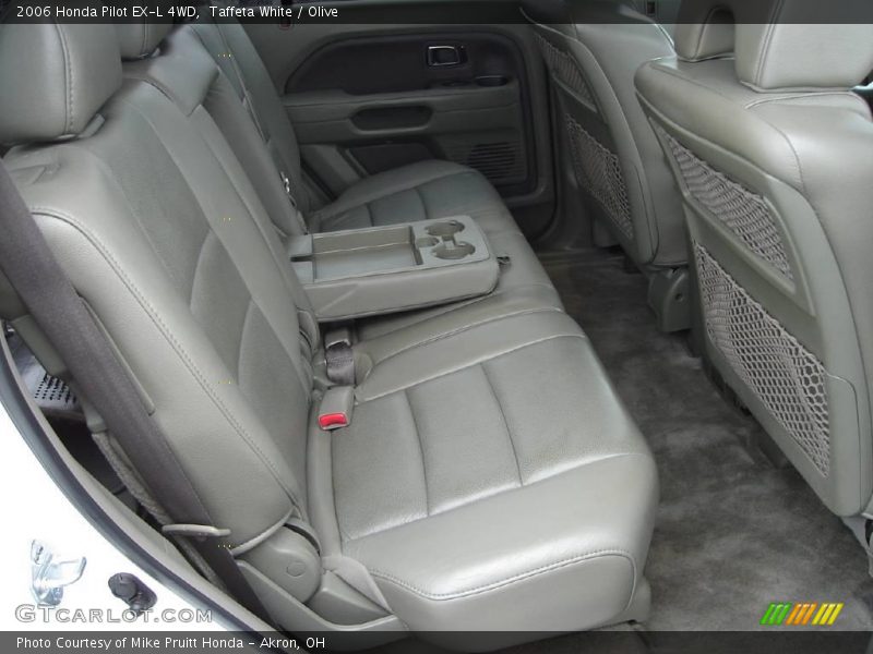 Taffeta White / Olive 2006 Honda Pilot EX-L 4WD