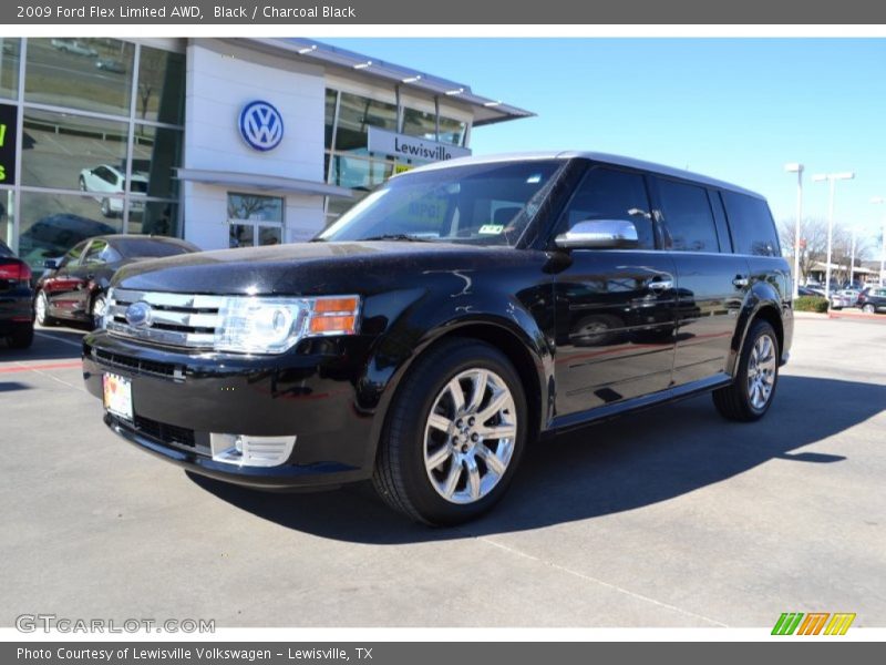 Black / Charcoal Black 2009 Ford Flex Limited AWD