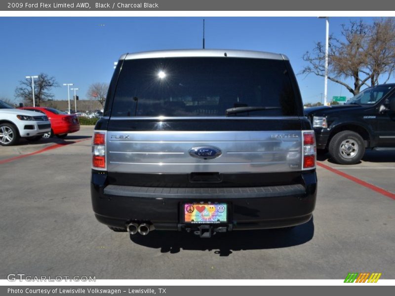 Black / Charcoal Black 2009 Ford Flex Limited AWD