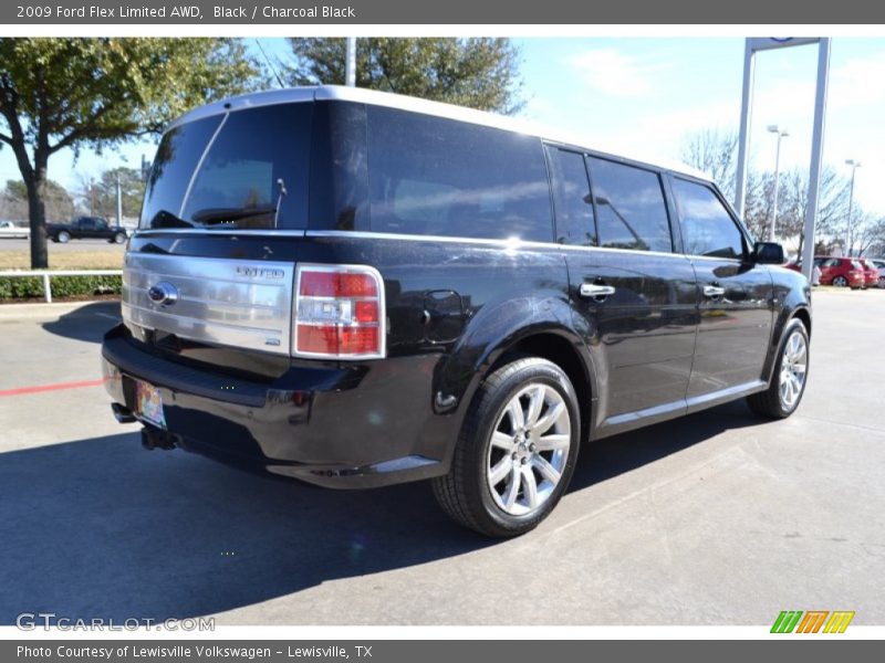 Black / Charcoal Black 2009 Ford Flex Limited AWD