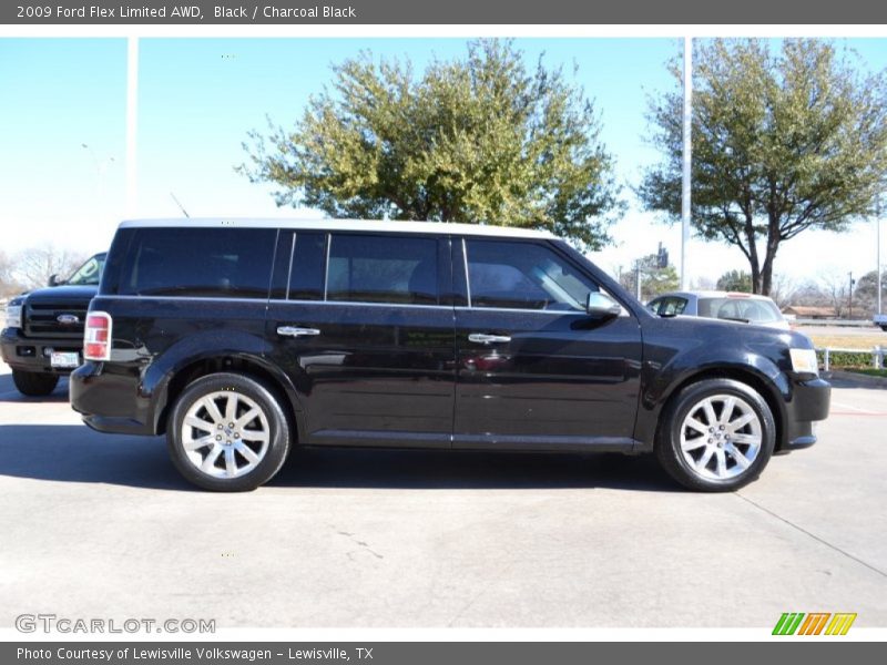 Black / Charcoal Black 2009 Ford Flex Limited AWD