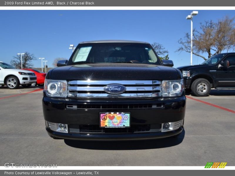 Black / Charcoal Black 2009 Ford Flex Limited AWD