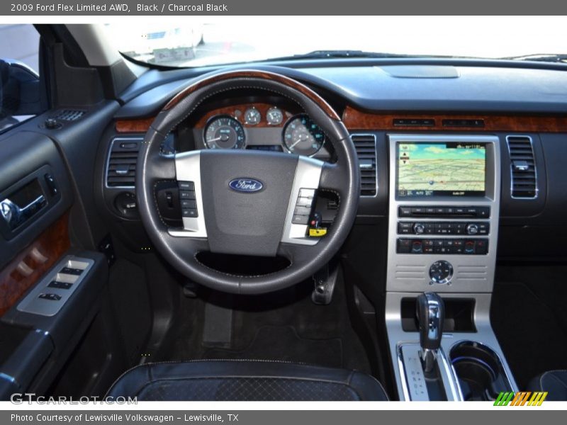 Black / Charcoal Black 2009 Ford Flex Limited AWD