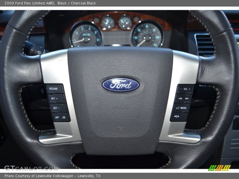 Black / Charcoal Black 2009 Ford Flex Limited AWD