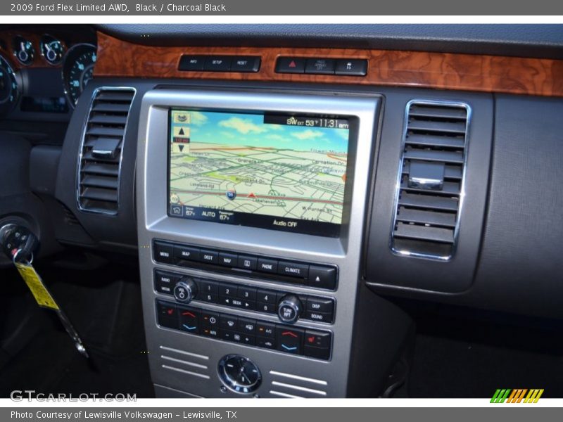 Black / Charcoal Black 2009 Ford Flex Limited AWD