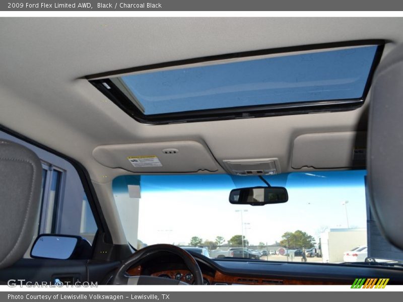 Black / Charcoal Black 2009 Ford Flex Limited AWD