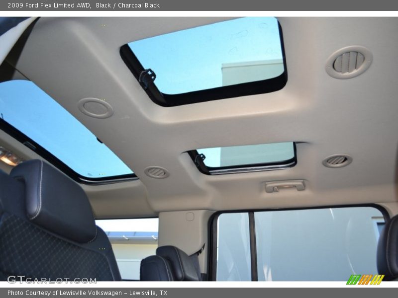 Black / Charcoal Black 2009 Ford Flex Limited AWD