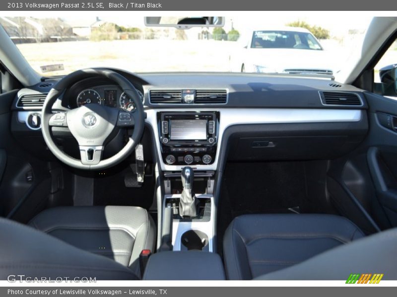 Black / Titan Black 2013 Volkswagen Passat 2.5L SE