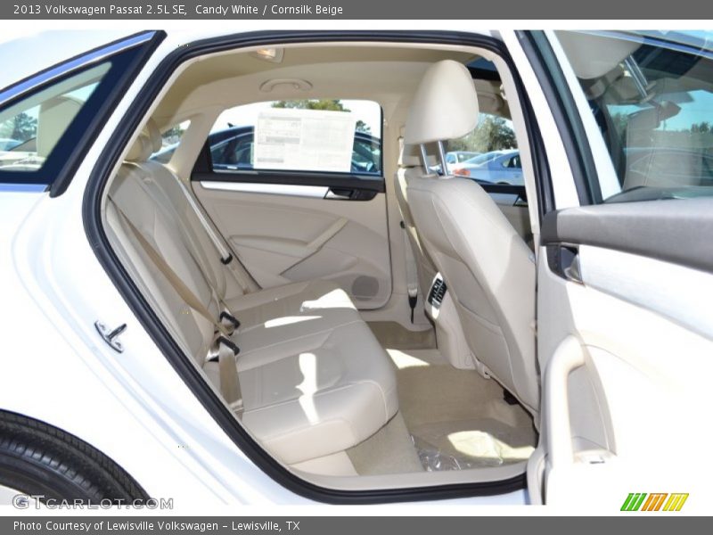 Candy White / Cornsilk Beige 2013 Volkswagen Passat 2.5L SE