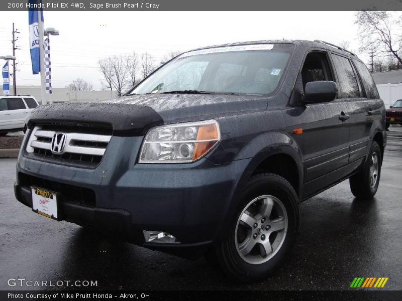 Sage Brush Pearl / Gray 2006 Honda Pilot EX 4WD