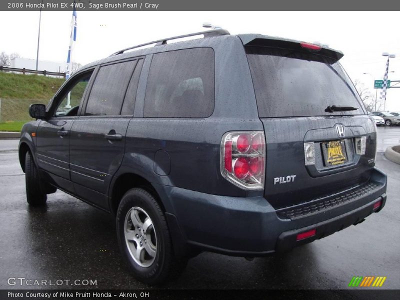 Sage Brush Pearl / Gray 2006 Honda Pilot EX 4WD