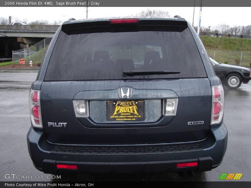Sage Brush Pearl / Gray 2006 Honda Pilot EX 4WD