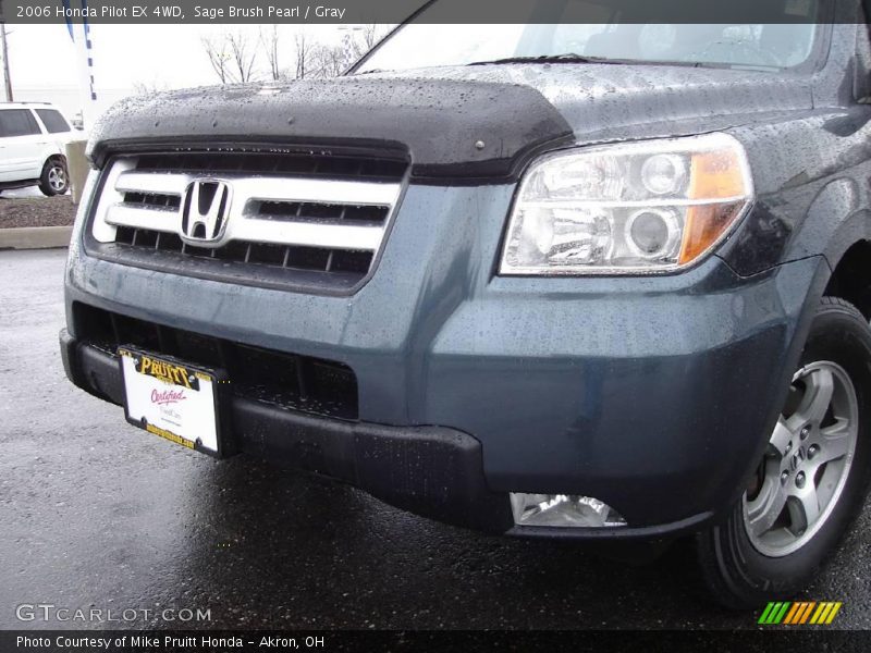 Sage Brush Pearl / Gray 2006 Honda Pilot EX 4WD