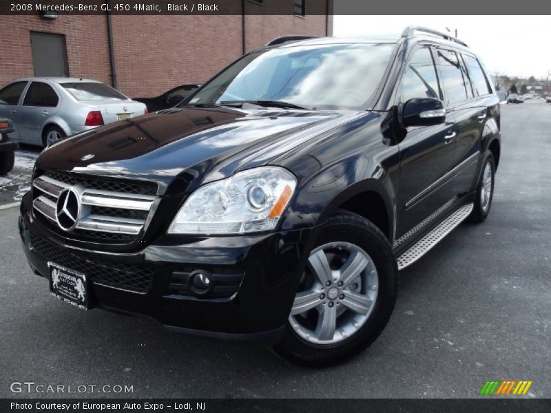 Black / Black 2008 Mercedes-Benz GL 450 4Matic