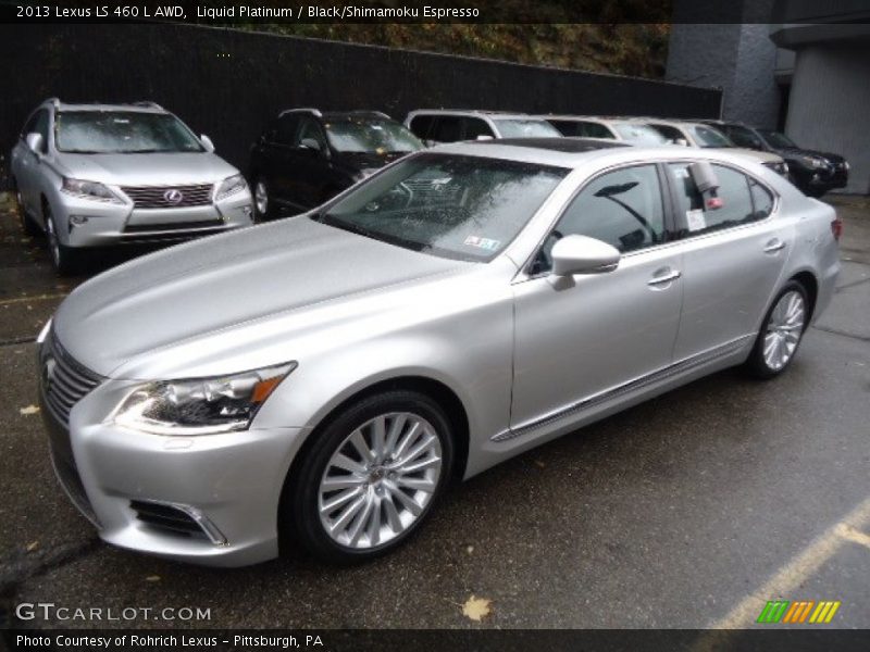 Front 3/4 View of 2013 LS 460 L AWD