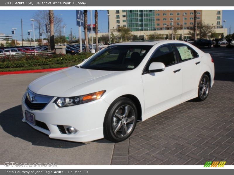 Bellanova White Pearl / Ebony 2013 Acura TSX