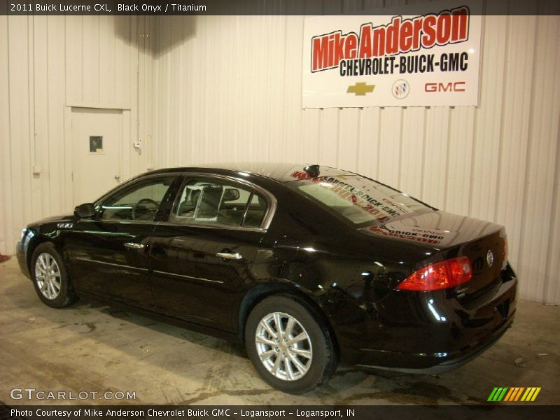 Black Onyx / Titanium 2011 Buick Lucerne CXL