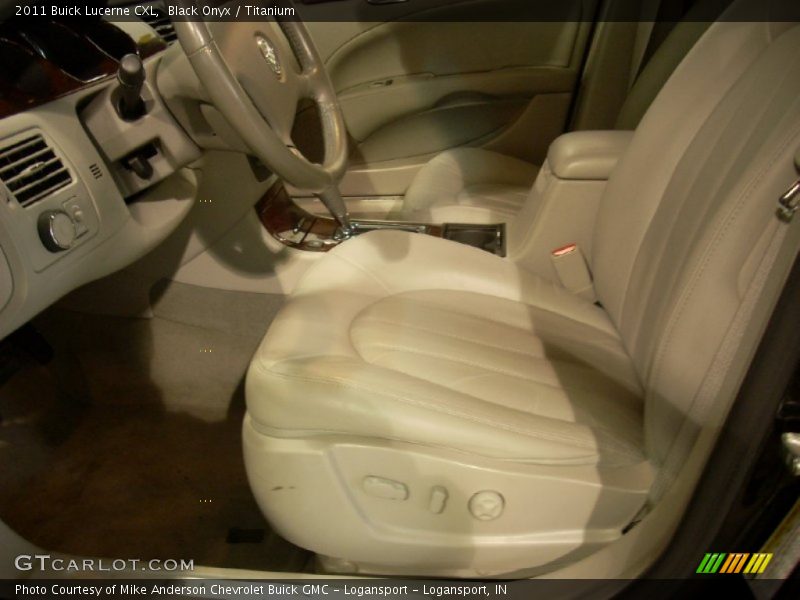 Black Onyx / Titanium 2011 Buick Lucerne CXL