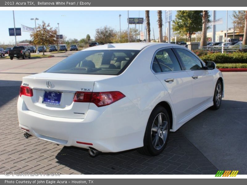 Bellanova White Pearl / Ebony 2013 Acura TSX