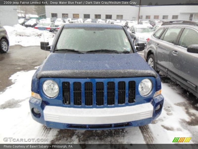Deep Water Blue Pearl / Dark Slate Gray/Medium Slate Gray 2009 Jeep Patriot Limited 4x4