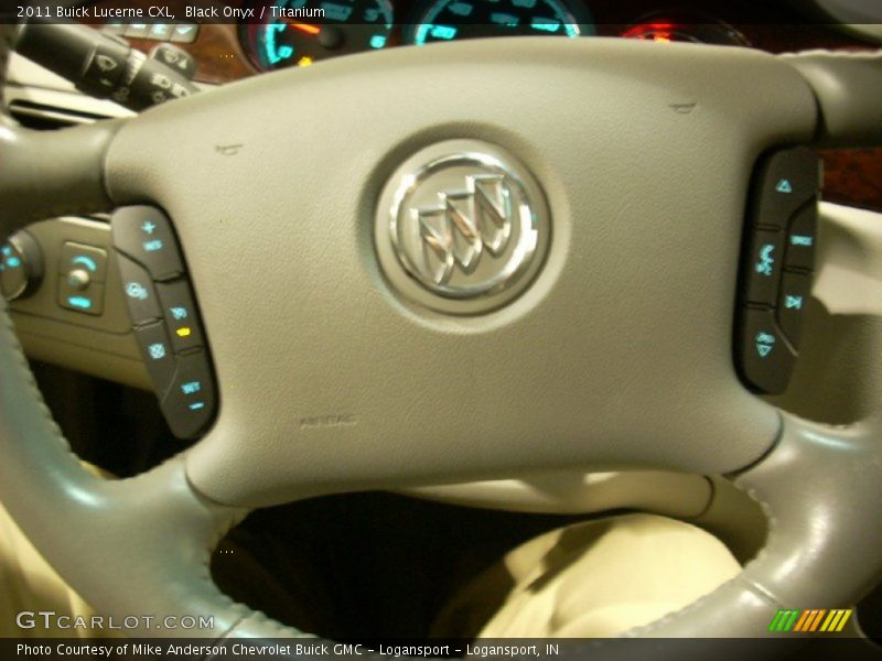 Black Onyx / Titanium 2011 Buick Lucerne CXL