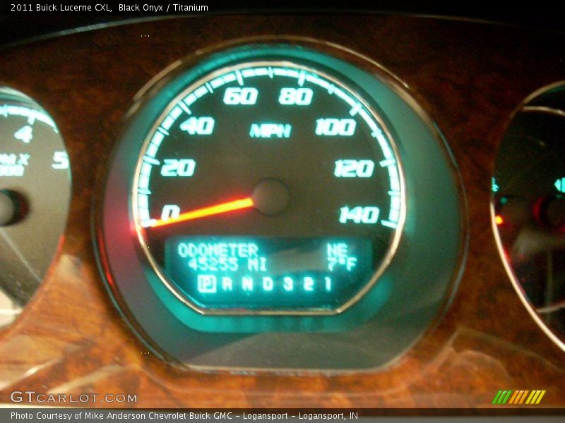 Black Onyx / Titanium 2011 Buick Lucerne CXL