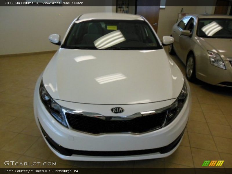 Snow White Pearl / Black 2013 Kia Optima LX