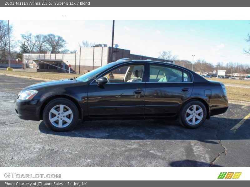 Super Black / Blond 2003 Nissan Altima 2.5 S
