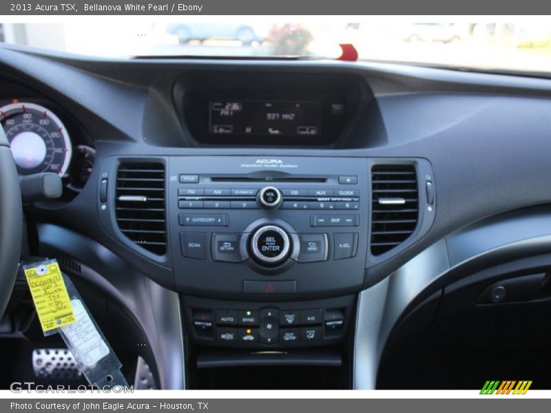 Bellanova White Pearl / Ebony 2013 Acura TSX