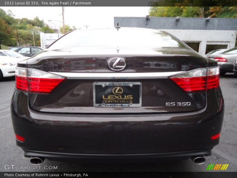 Fire Agate Pearl / Parchment 2013 Lexus ES 350