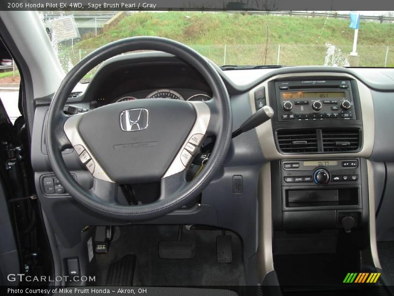 Sage Brush Pearl / Gray 2006 Honda Pilot EX 4WD