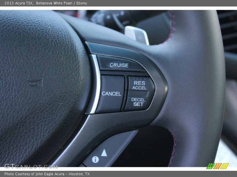 Bellanova White Pearl / Ebony 2013 Acura TSX
