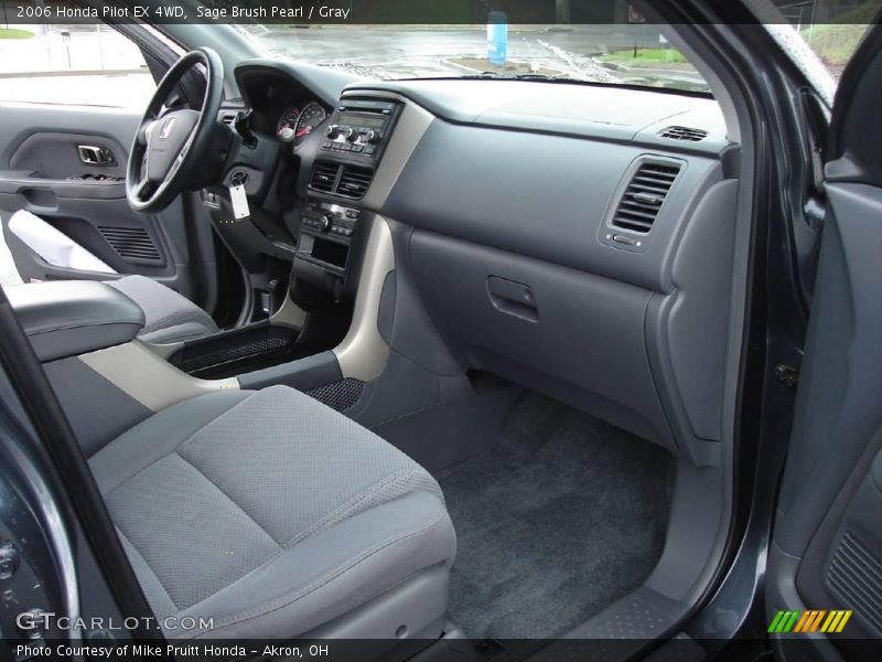 Sage Brush Pearl / Gray 2006 Honda Pilot EX 4WD
