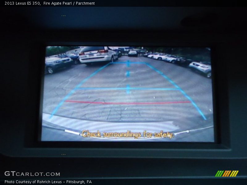 Fire Agate Pearl / Parchment 2013 Lexus ES 350