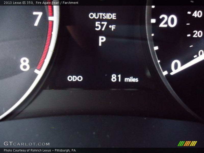 Fire Agate Pearl / Parchment 2013 Lexus ES 350