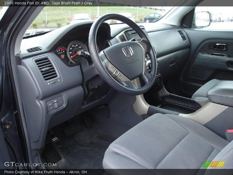 Sage Brush Pearl / Gray 2006 Honda Pilot EX 4WD