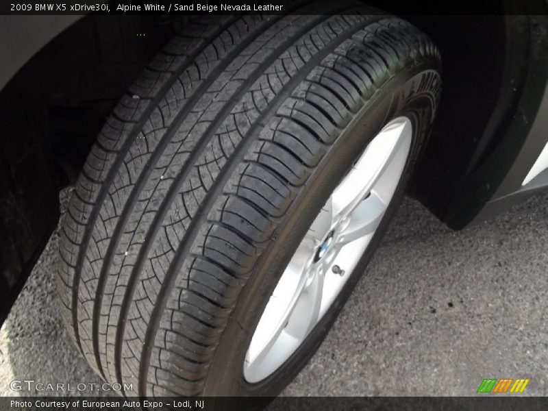 Alpine White / Sand Beige Nevada Leather 2009 BMW X5 xDrive30i