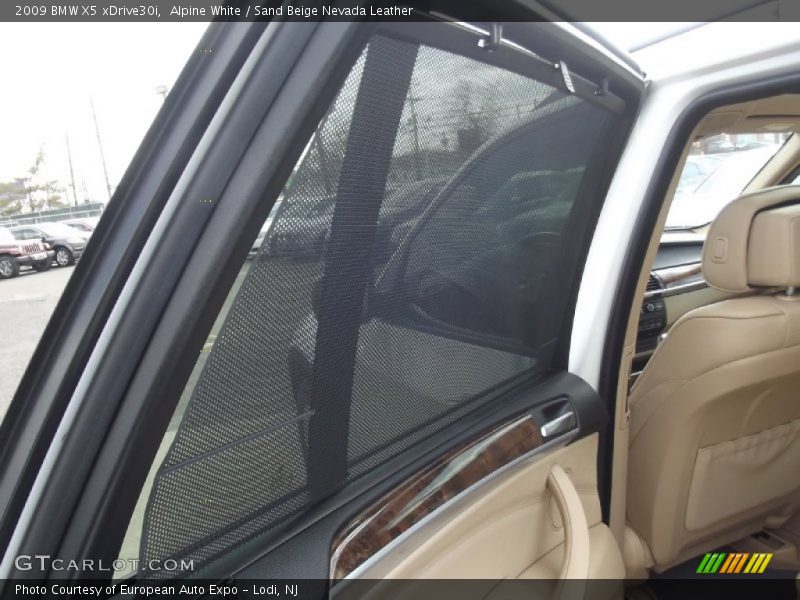 Alpine White / Sand Beige Nevada Leather 2009 BMW X5 xDrive30i