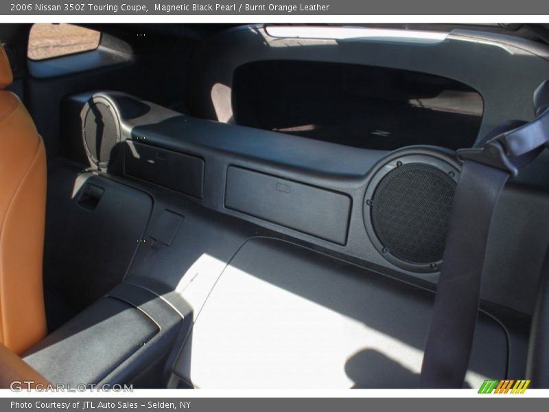 Magnetic Black Pearl / Burnt Orange Leather 2006 Nissan 350Z Touring Coupe