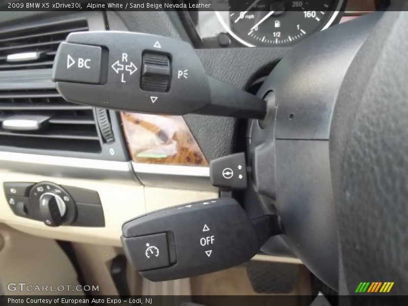Alpine White / Sand Beige Nevada Leather 2009 BMW X5 xDrive30i