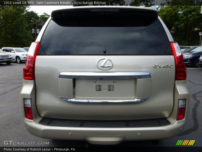 Satin Cashmere Metallic / Ecru/Auburn Bubinga 2013 Lexus GX 460