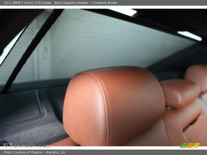 Rear Window Sun Shade - 2011 BMW 5 Series 528i Sedan