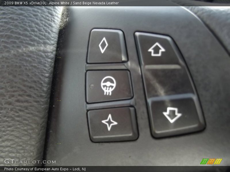 Alpine White / Sand Beige Nevada Leather 2009 BMW X5 xDrive30i