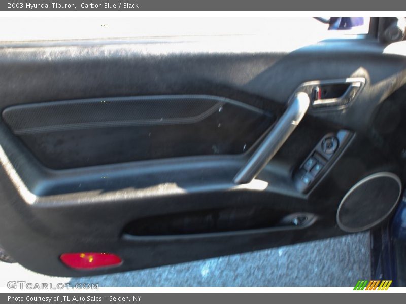 Carbon Blue / Black 2003 Hyundai Tiburon