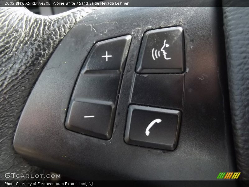 Alpine White / Sand Beige Nevada Leather 2009 BMW X5 xDrive30i