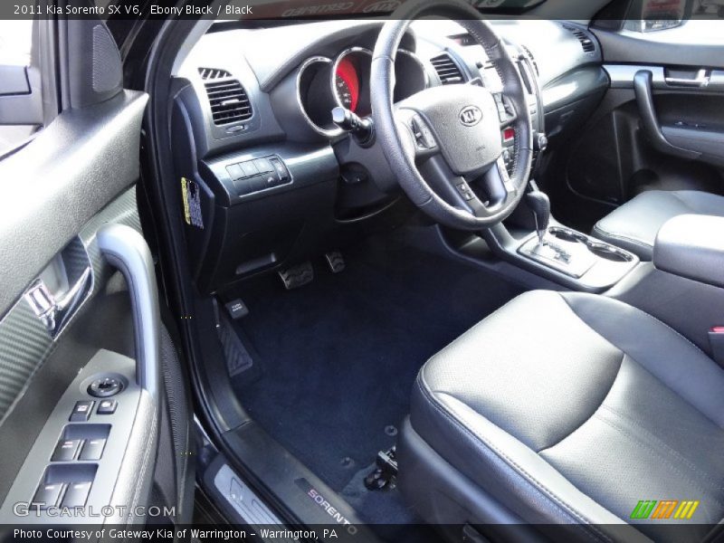 Ebony Black / Black 2011 Kia Sorento SX V6