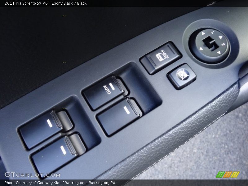 Ebony Black / Black 2011 Kia Sorento SX V6