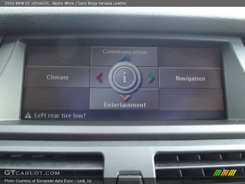 Alpine White / Sand Beige Nevada Leather 2009 BMW X5 xDrive30i